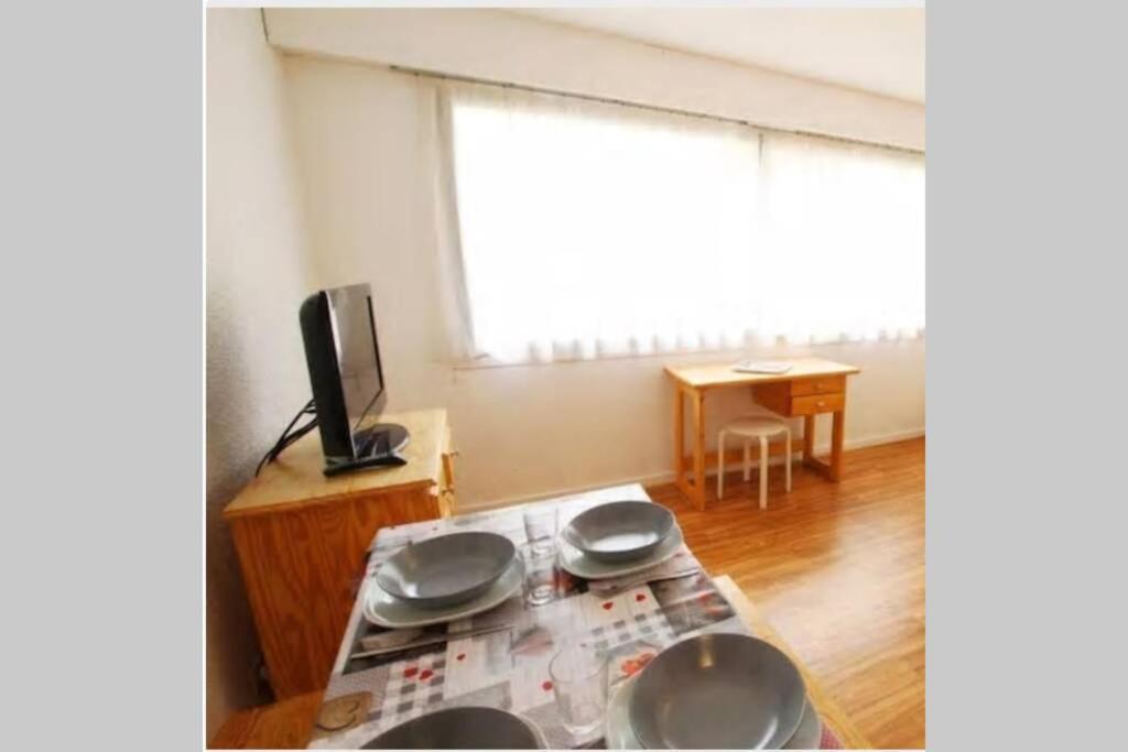 Studio Ideal 2 Personnes Et/Ou Avec 2 Enfants Briancon  Luaran gambar